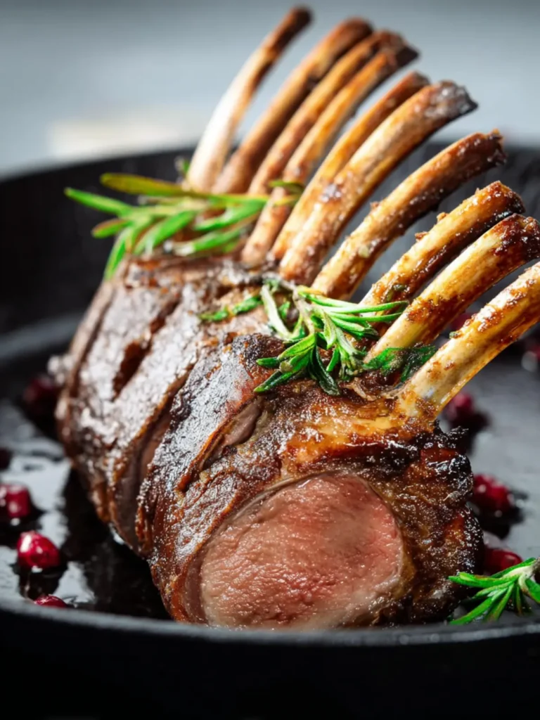 Roasted Rack of Venison First Image