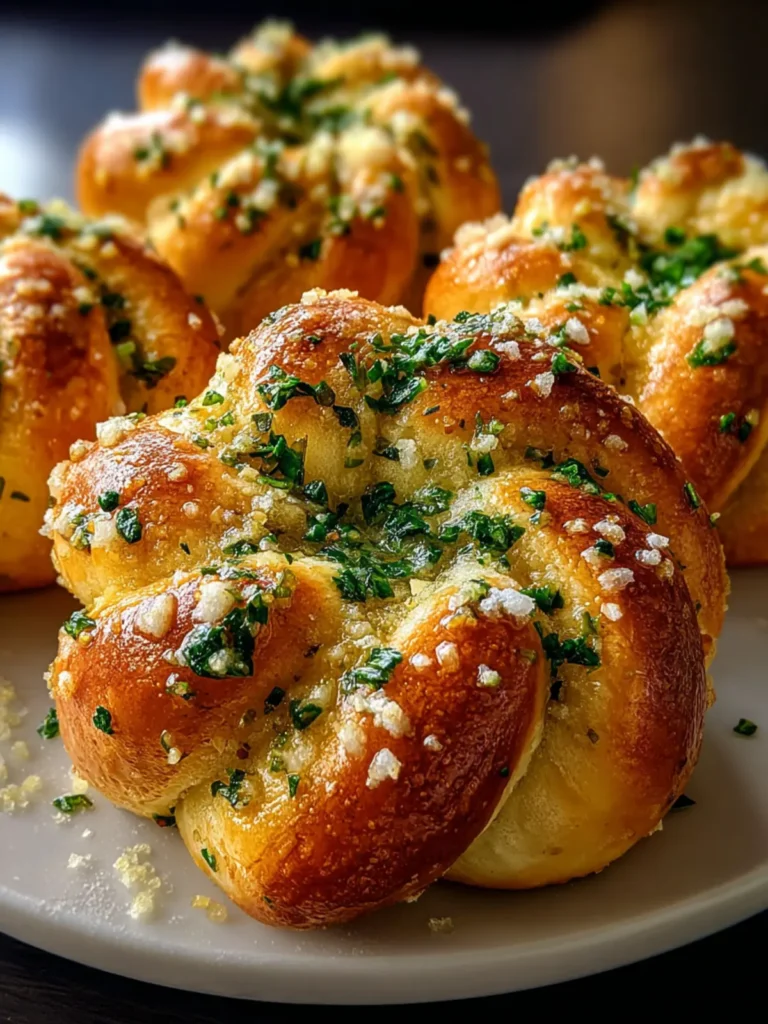 Garlic Knots Recipe First Image