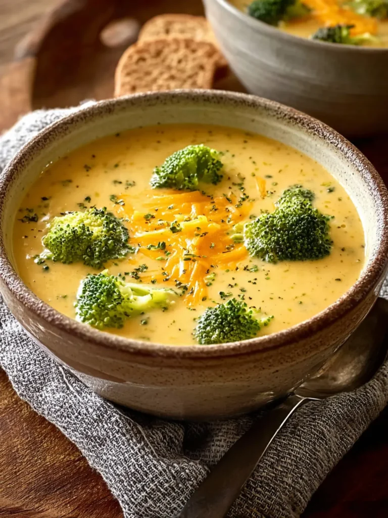 Copycat Panera Broccoli Cheddar Soup First Image