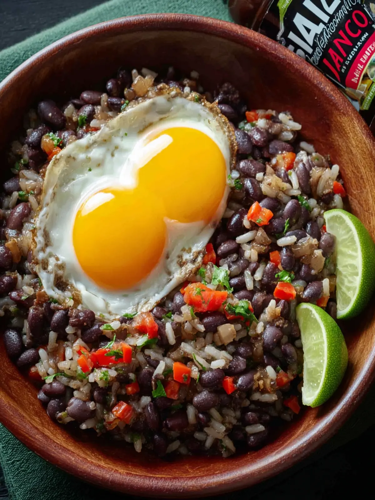 Traditional Gallo Pinto Costa Rican Breakfast Recipe First Image