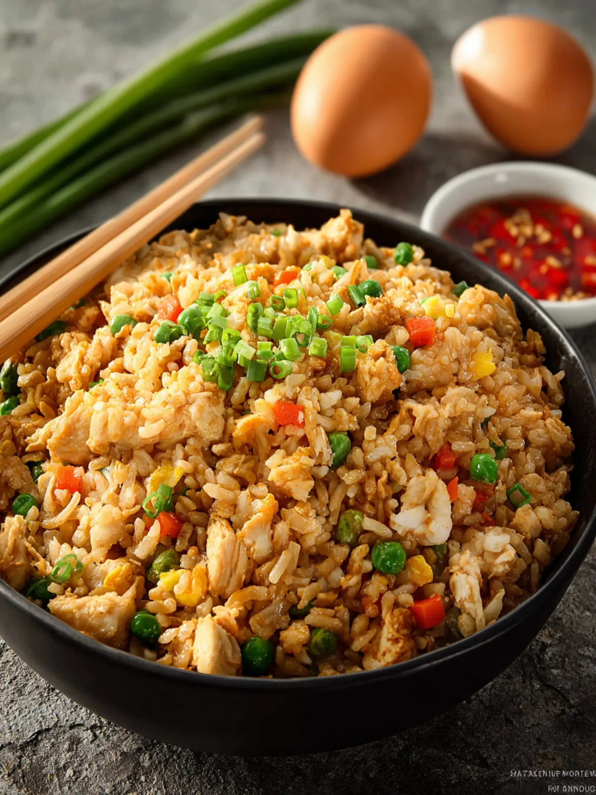 Easy Chicken Fried Rice Recipe First Image