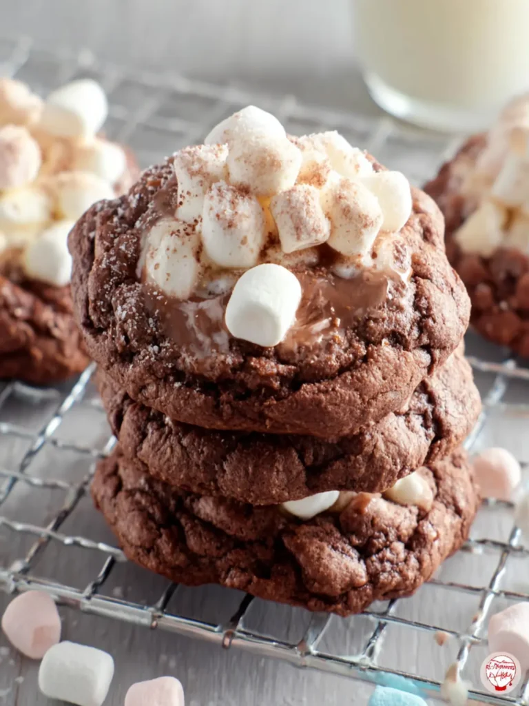 Hot Cocoa Cookies: Soft, Chewy & Packed with Marshmallows First Image
