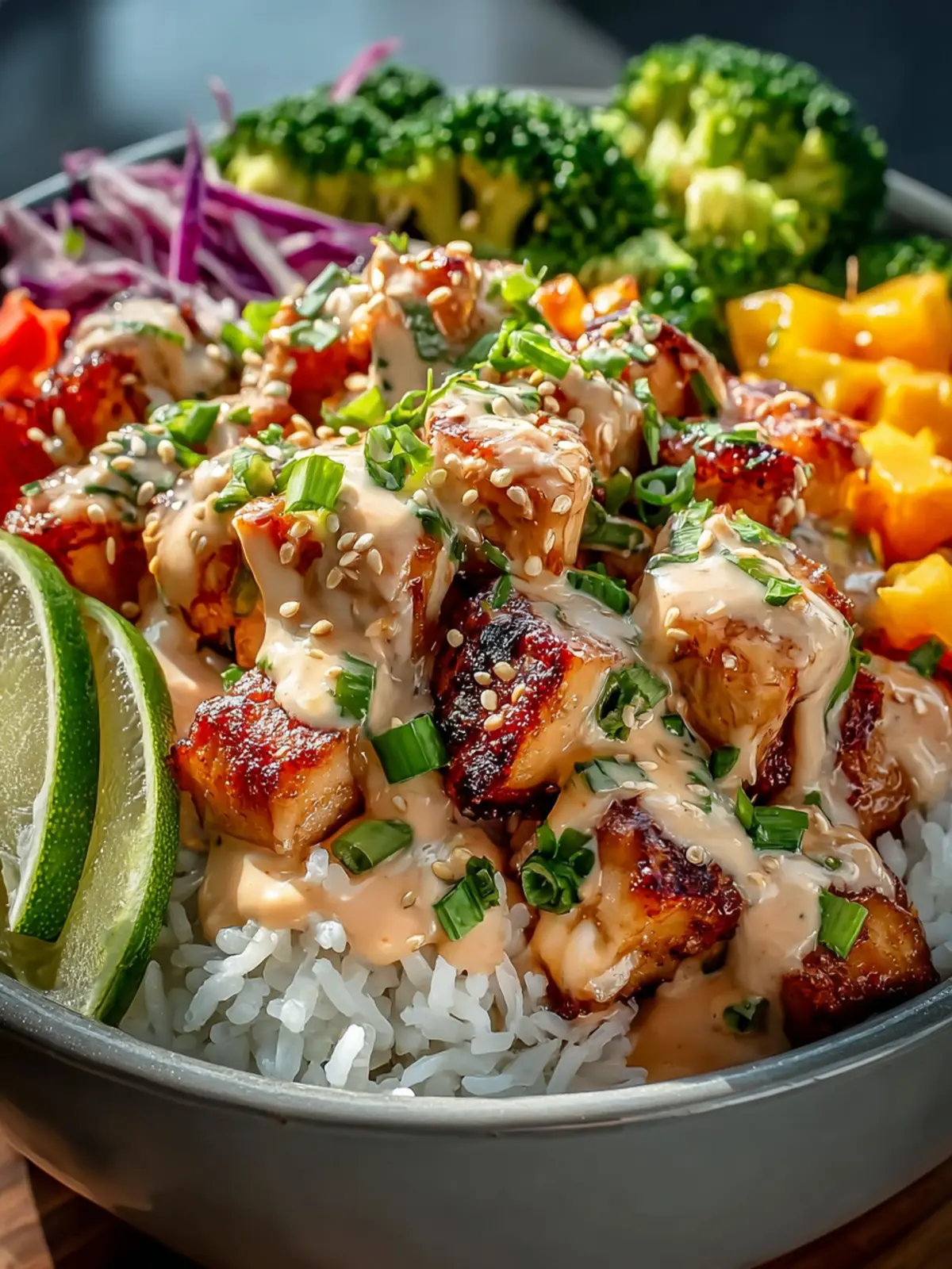 Bang Bang Chicken Bowl First Image