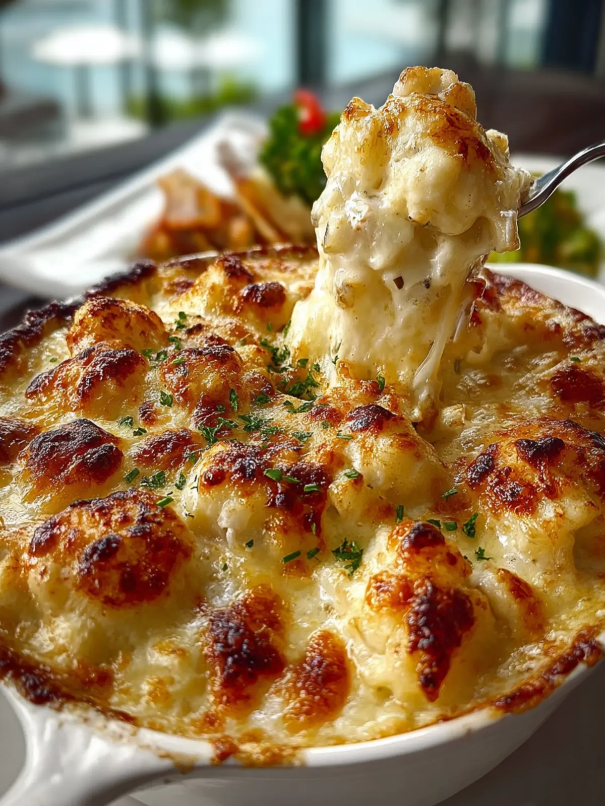 Cheesy Jumbo Lump Crab Au Gratin First Image