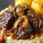 Easy Crock Pot French Onion Pot Roast for Cozy Dinners First Image