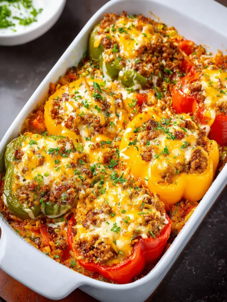 Stuffed Pepper Casserole First Image