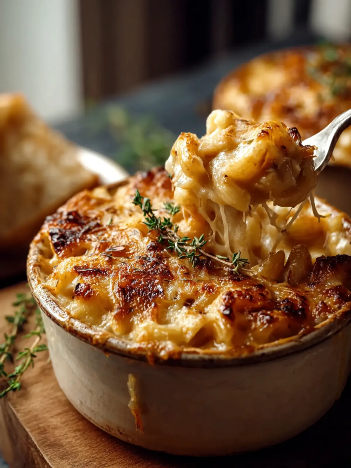 Savory French Onion Soup Mac and Cheese Recipe Delight First Image