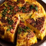 Spanish Omelette with Chorizo (Spanish Tortilla) First Image