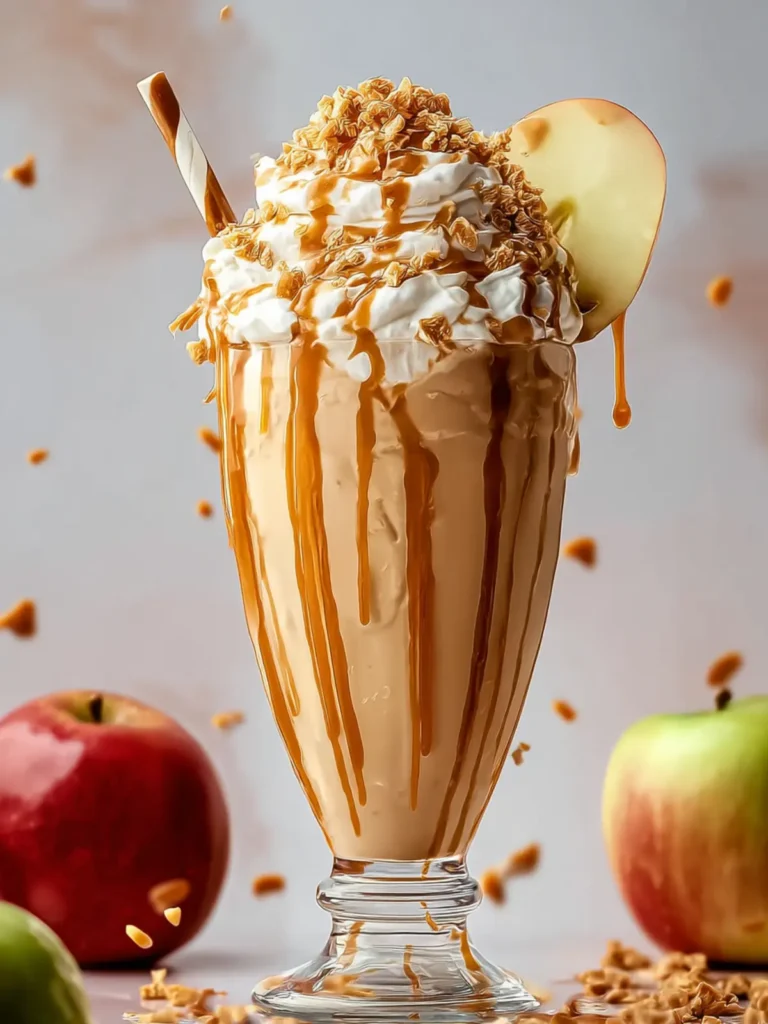 Caramel Apple Milkshake First Image