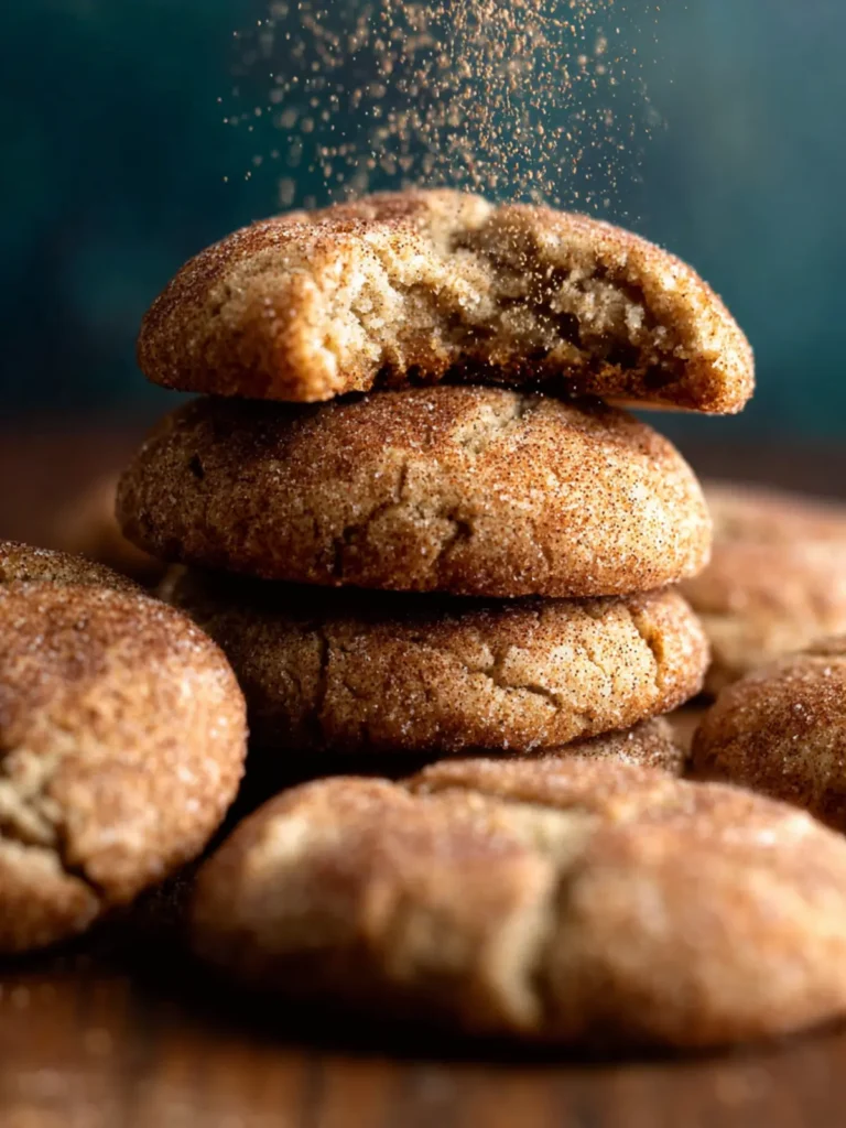 Almond Flour Snickerdoodle Cookies First Image