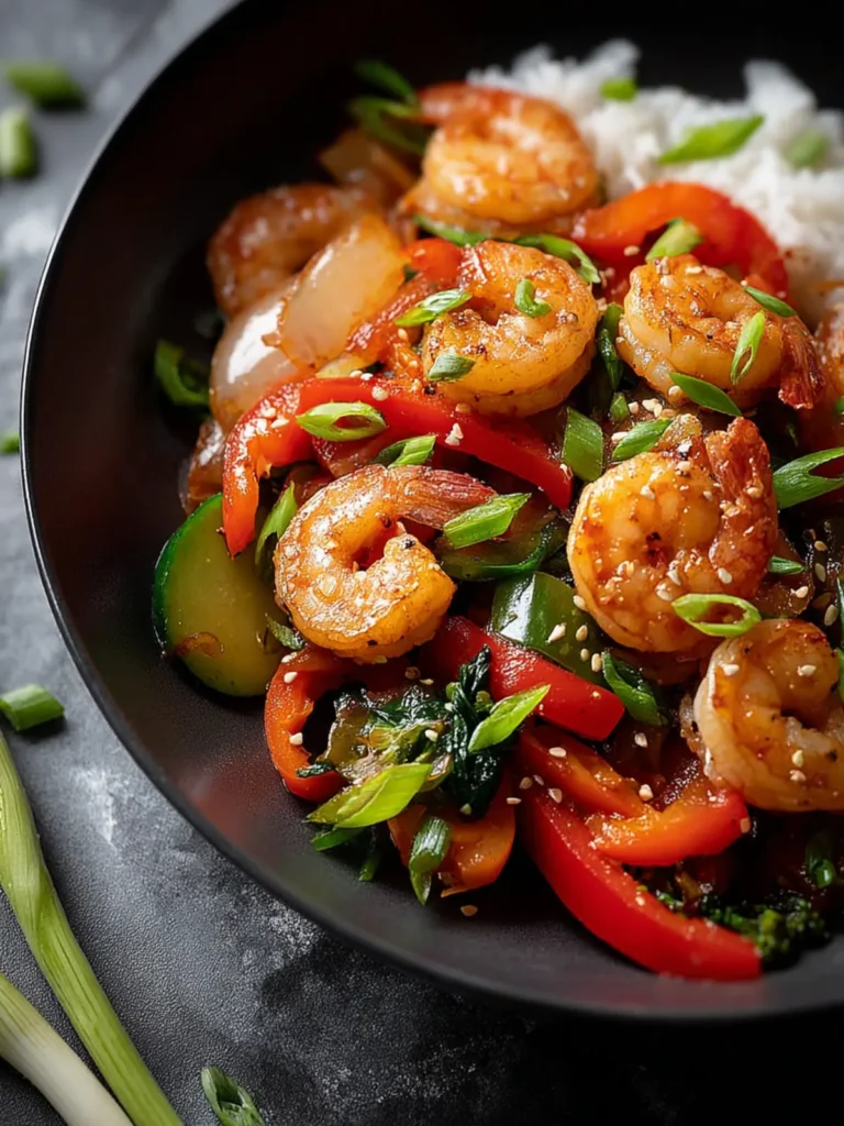 20-Minute Shrimp Stir Fry with Veggies First Image