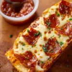 Air Fryer French Bread Pizza First Image