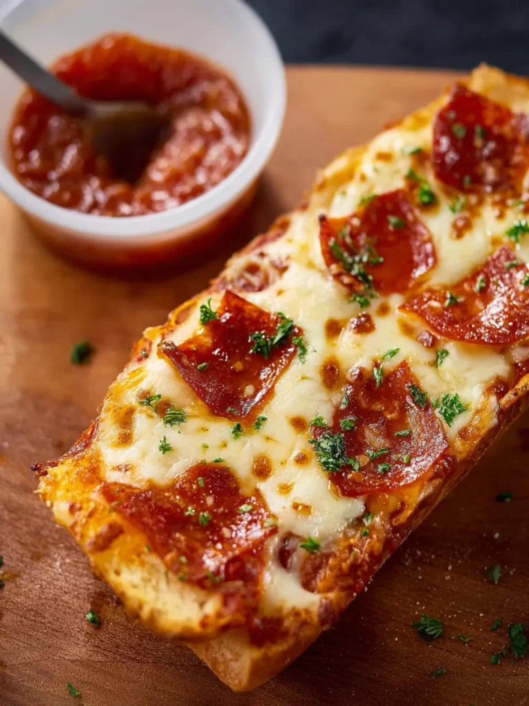 Air Fryer French Bread Pizza First Image