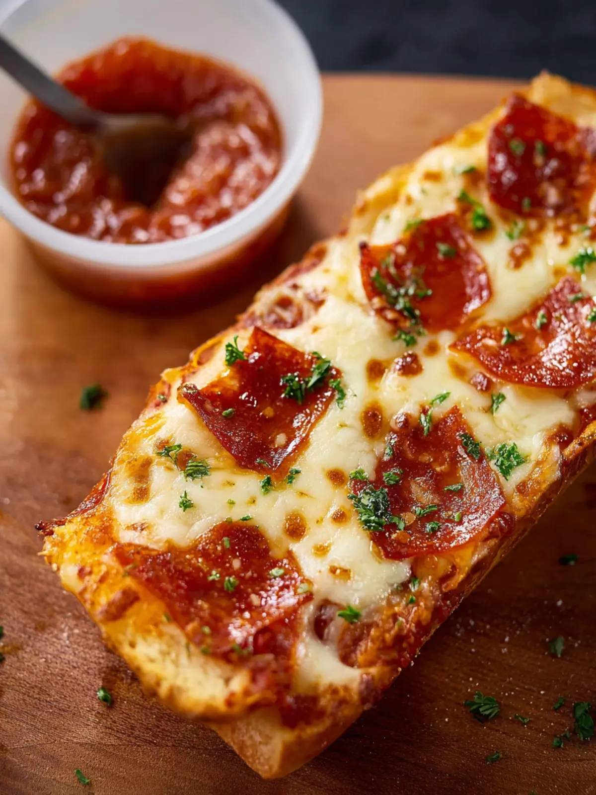 Air Fryer French Bread Pizza First Image