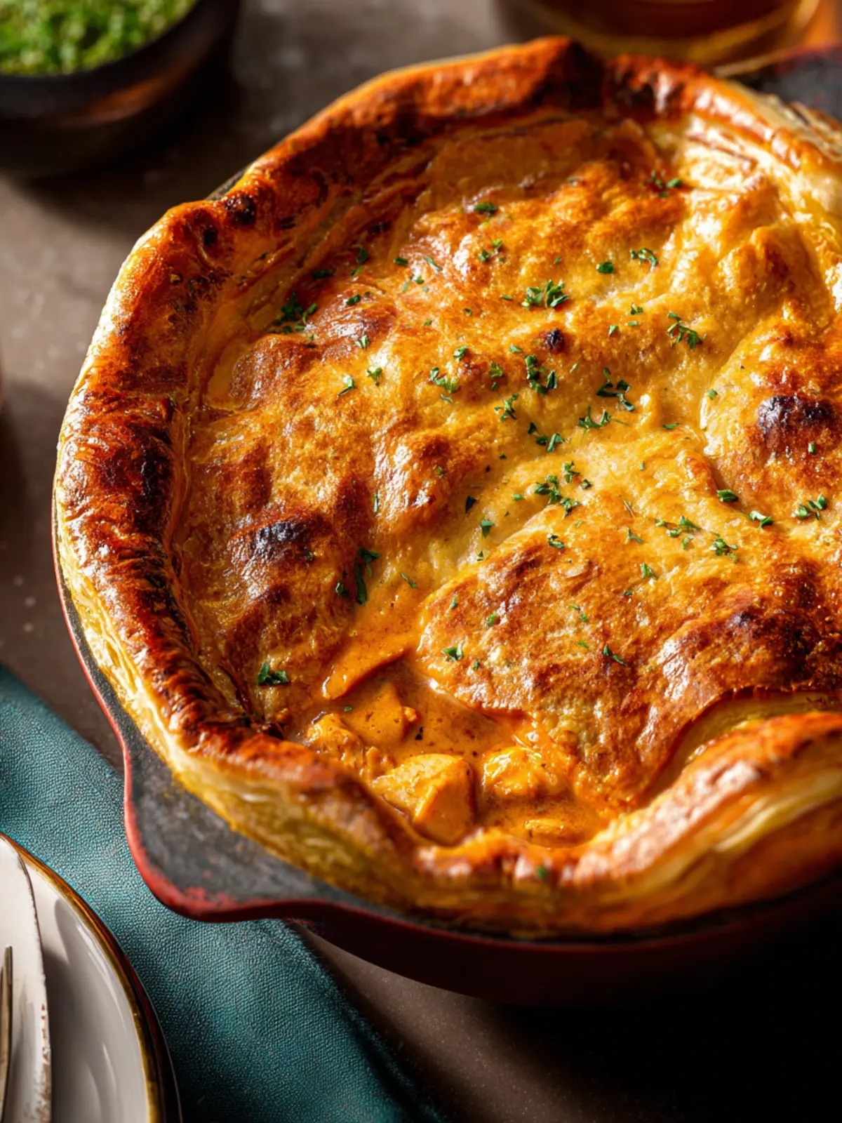 Butter Chicken Pot Pie First Image