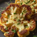 Cheesy cauliflower steaks First Image