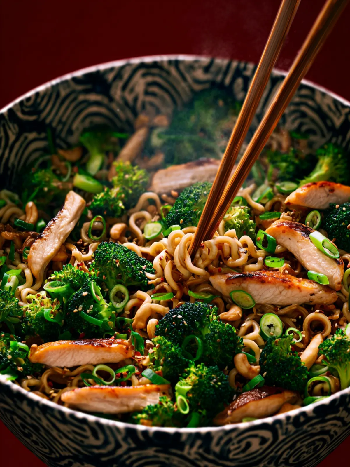 Chicken And Broccoli Ramen First Image
