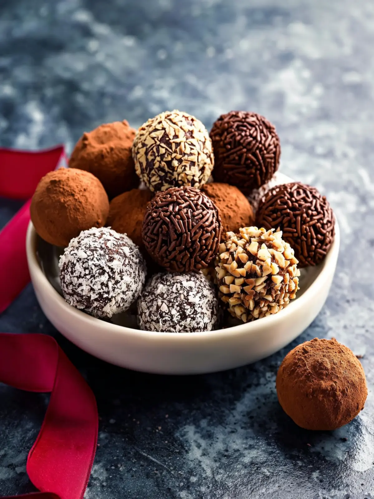 Homemade Chocolate Truffles First Image