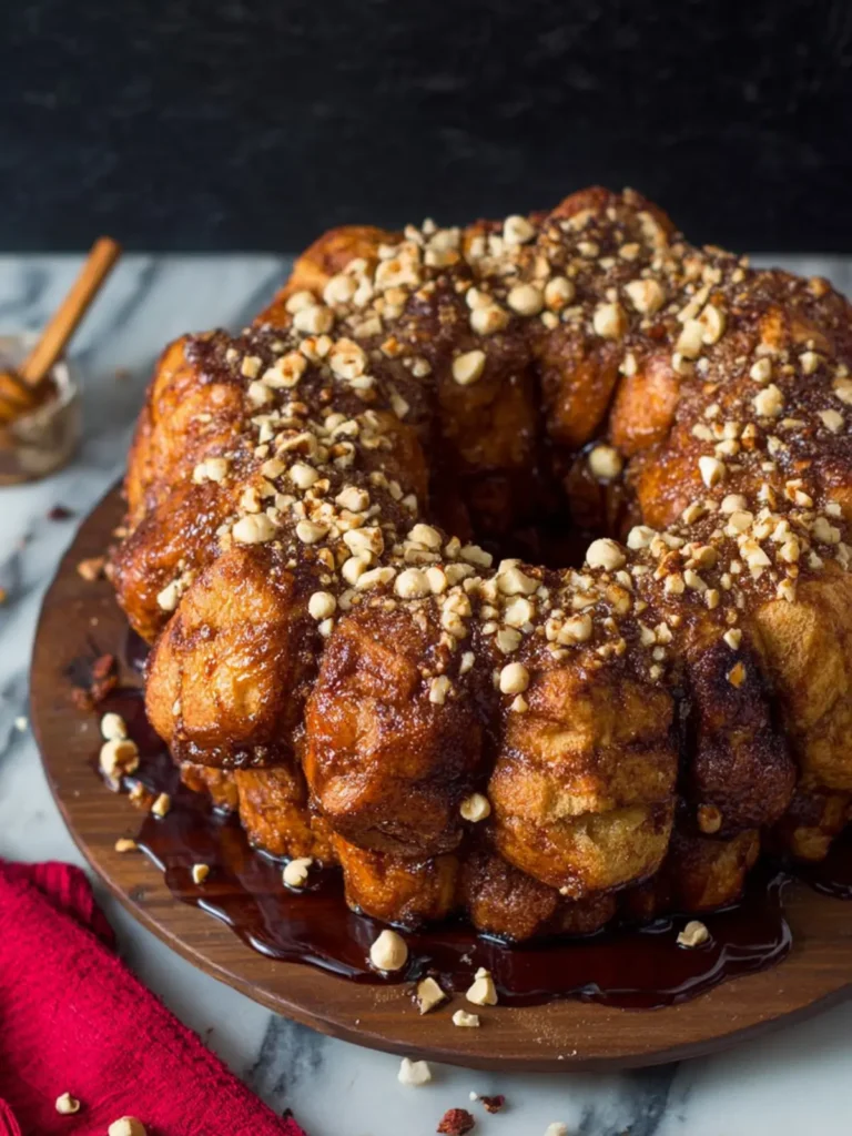 Homemade Hazelnut Monkey Bread First Image