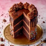 Moist Chocolate Cake with Buttercream Frosting First Image
