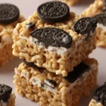 Peanut Butter Oreo Rice Krispies Treats First Image