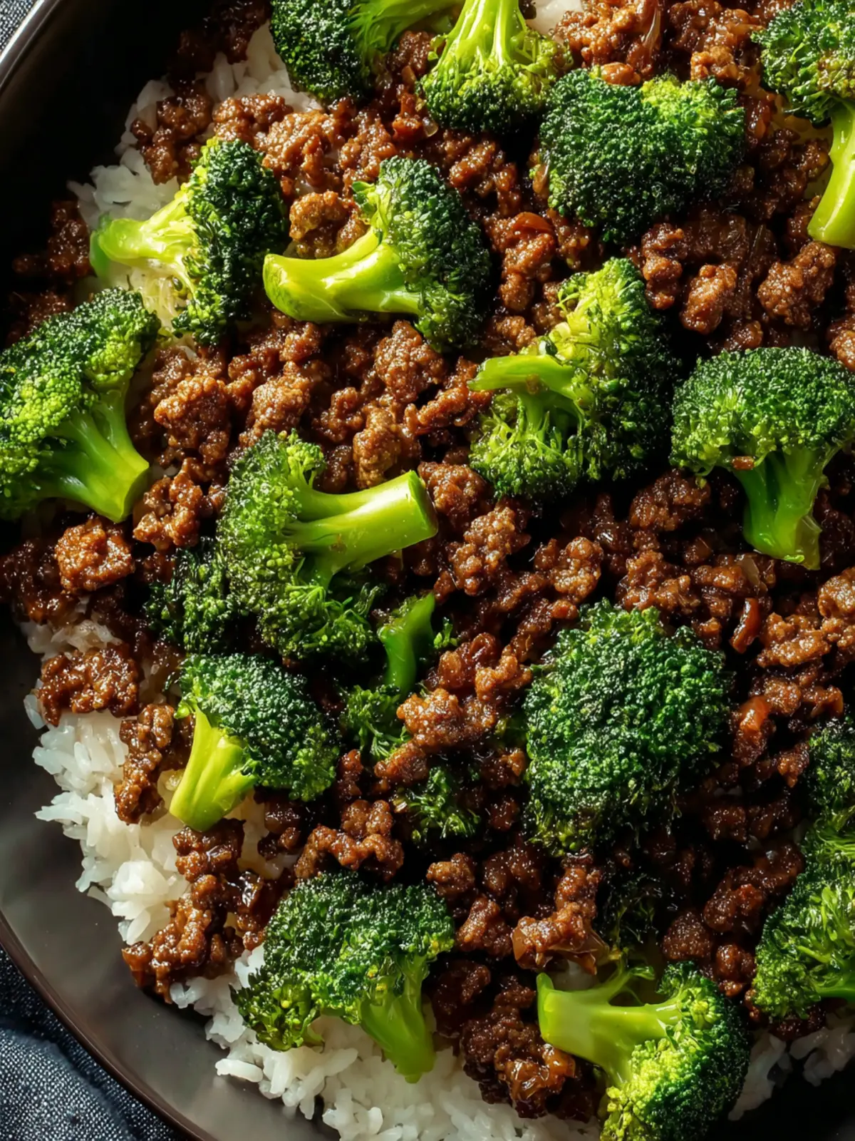 Savory Ground Beef and Broccoli: Your Quick Comfort Meal Delight