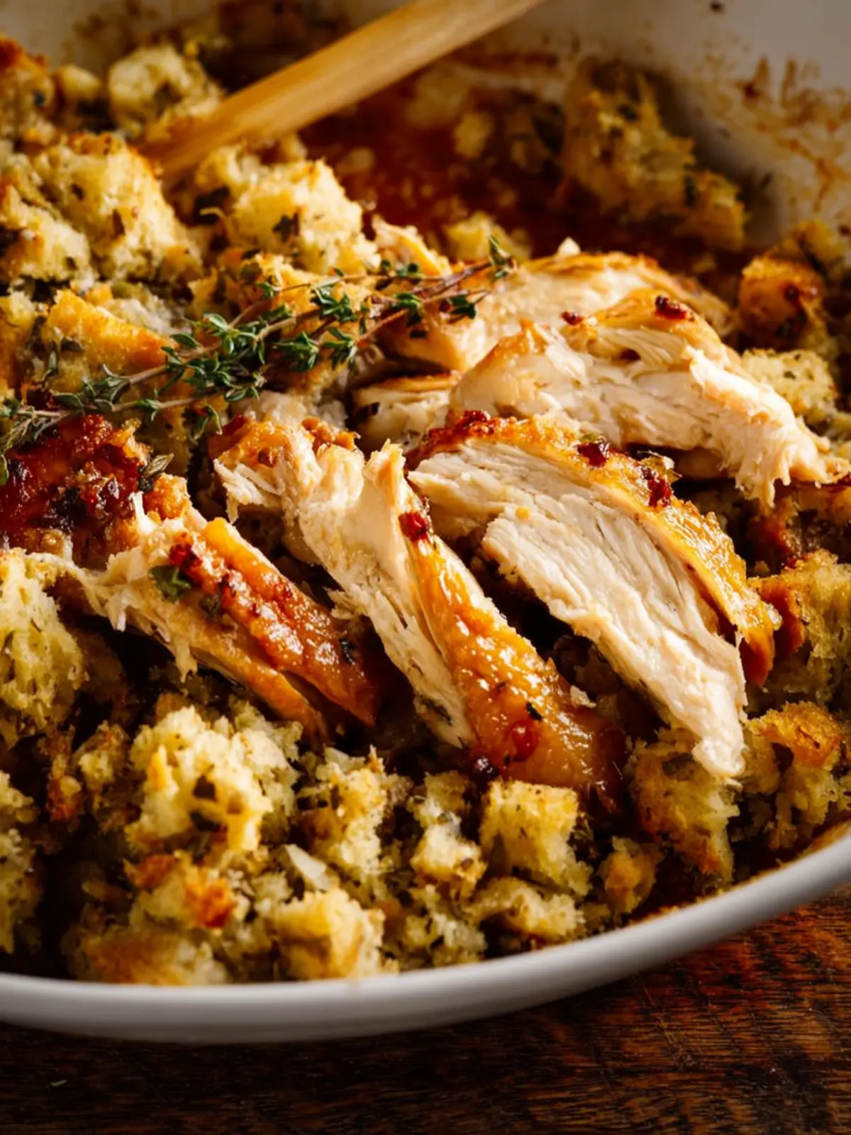 Slow Cooker Chicken and Stuffing First Image