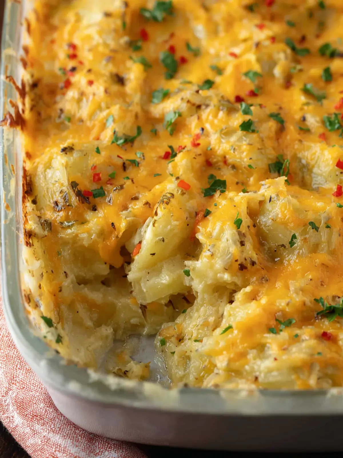 Spicy Cheesy Potatoes First Image