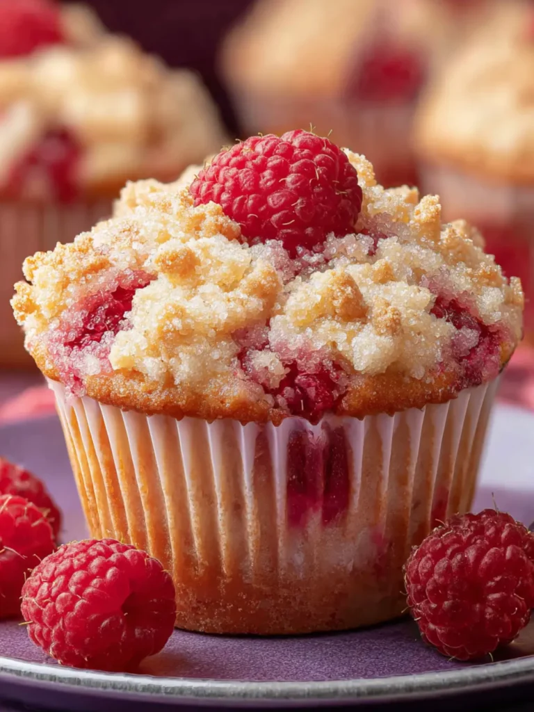 Irresistible Raspberry Muffins: A Sweet Delight Recipe First Image
