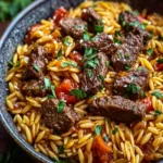 Savory Beef Giouvetsi Recipe for a Cozy Greek Dinner Night First Image