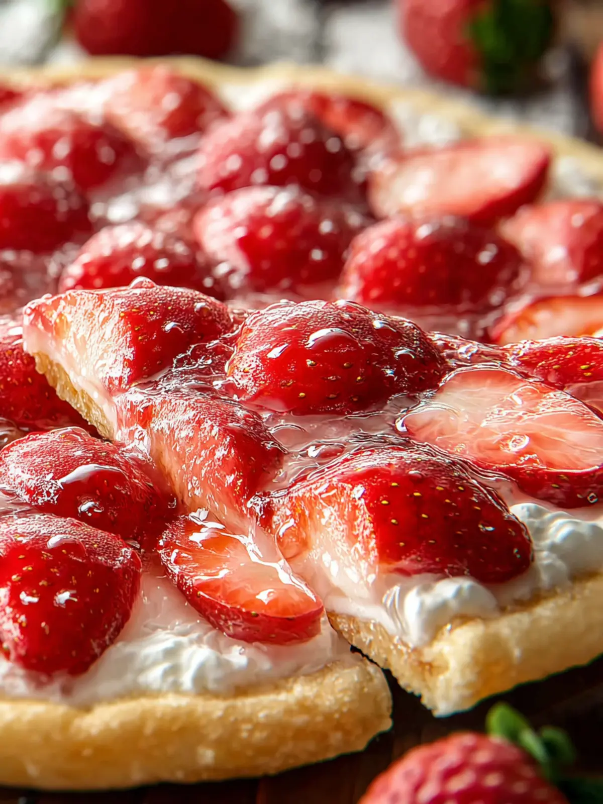 Irresistible Strawberry Pizza Recipe for Sweet Celebrations First Image