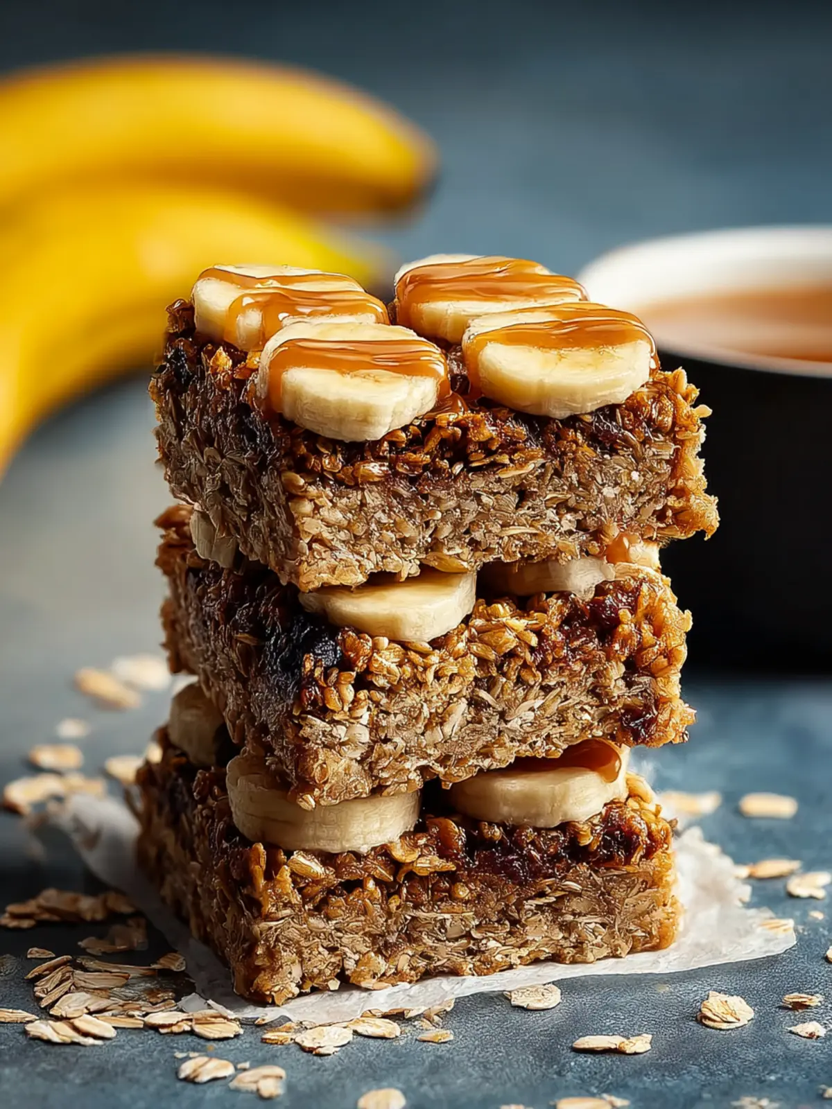 Banana Oatmeal Bars: A Chewy, Wholesome Delight First Image