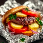 Burger Foil Packets First Image