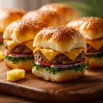 Cheeseburger Sliders Hawaiian Rolls Recipe Everyone Loves First Image
