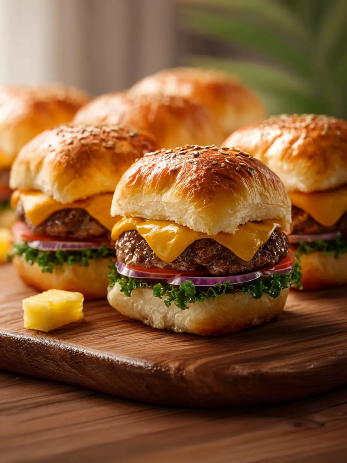Cheeseburger Sliders Recipe: Irresistibly Juicy Hawaiian Rolls!