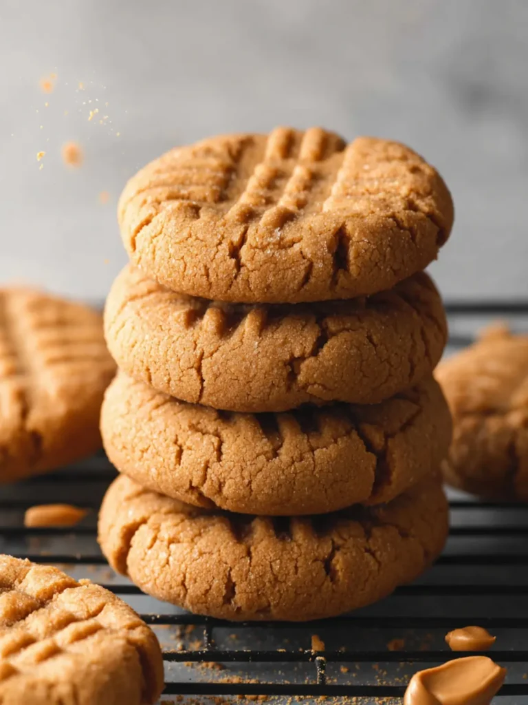 Easy Peanut Butter Cookies First Image