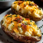 Irresistible Twice Baked Potatoes: Comfort Food Delight First Image