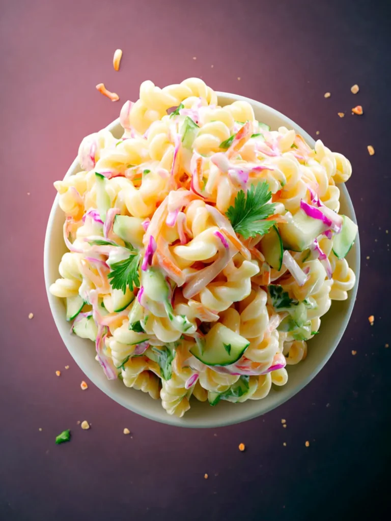 Macaroni Coleslaw Salad First Image