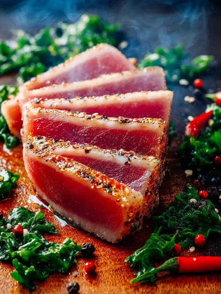 Seared Tuna Steak First Image
