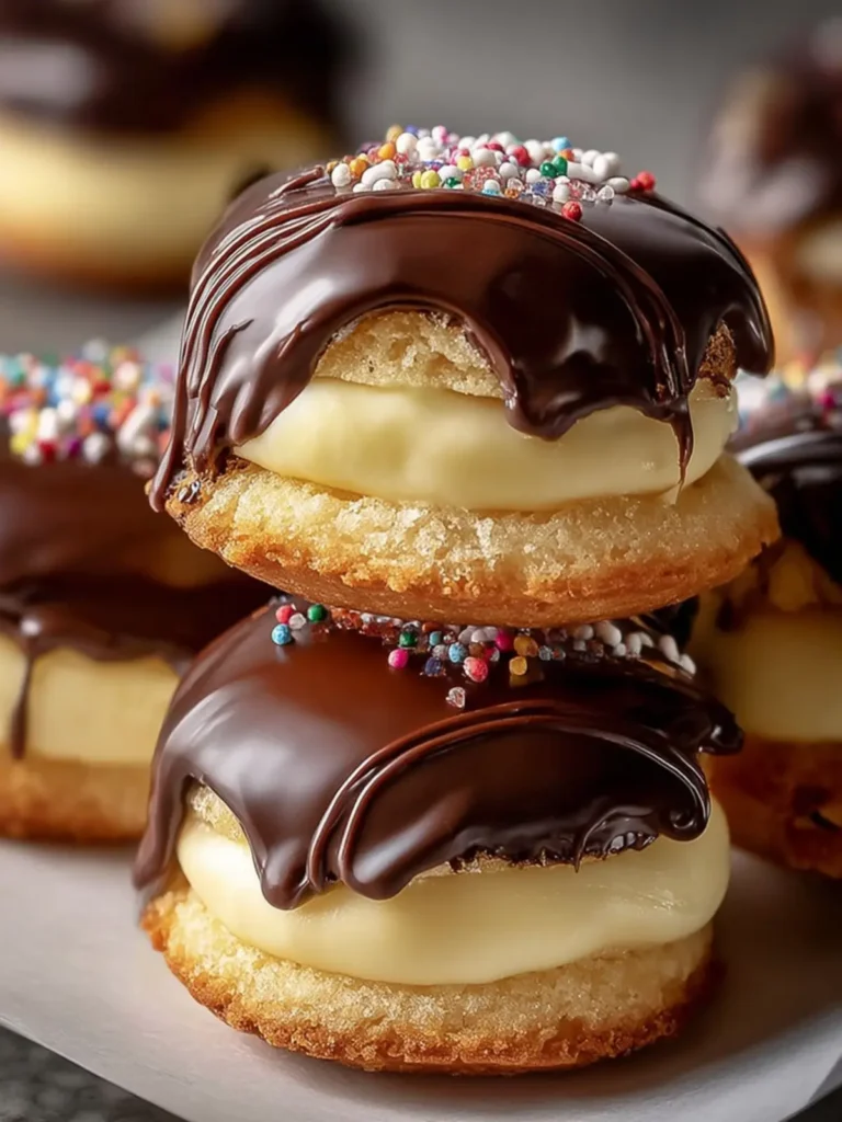 Boston Cream Pie Cookie Bites – Easy Mini Dessert Recipe First Image
