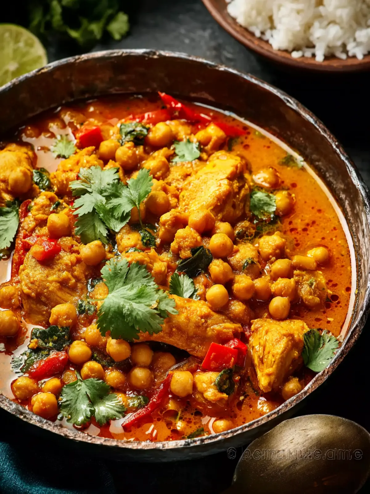 Chicken and Chickpea Curry First Image