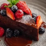 Flourless Chocolate Cake First Image