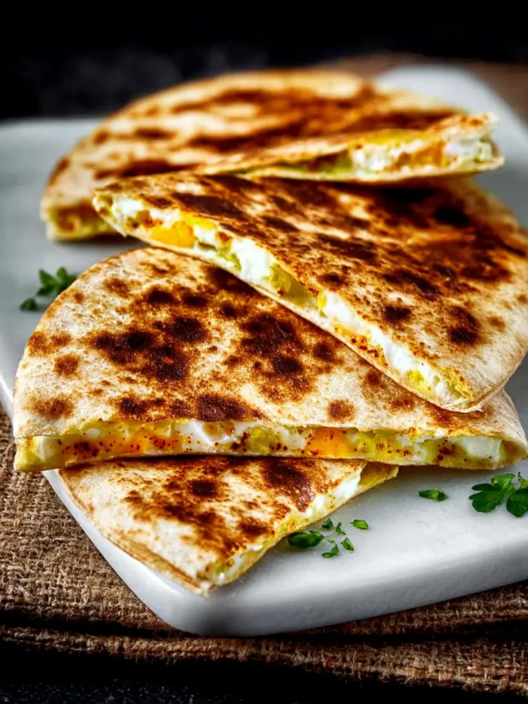 Hard-Boiled Egg Quesadillas First Image