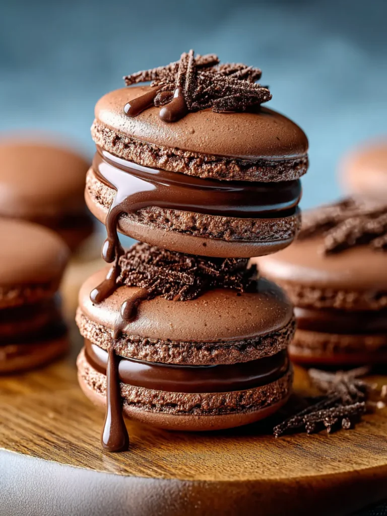 Irresistible Chocolate Macarons: A Delightful Recipe First Image