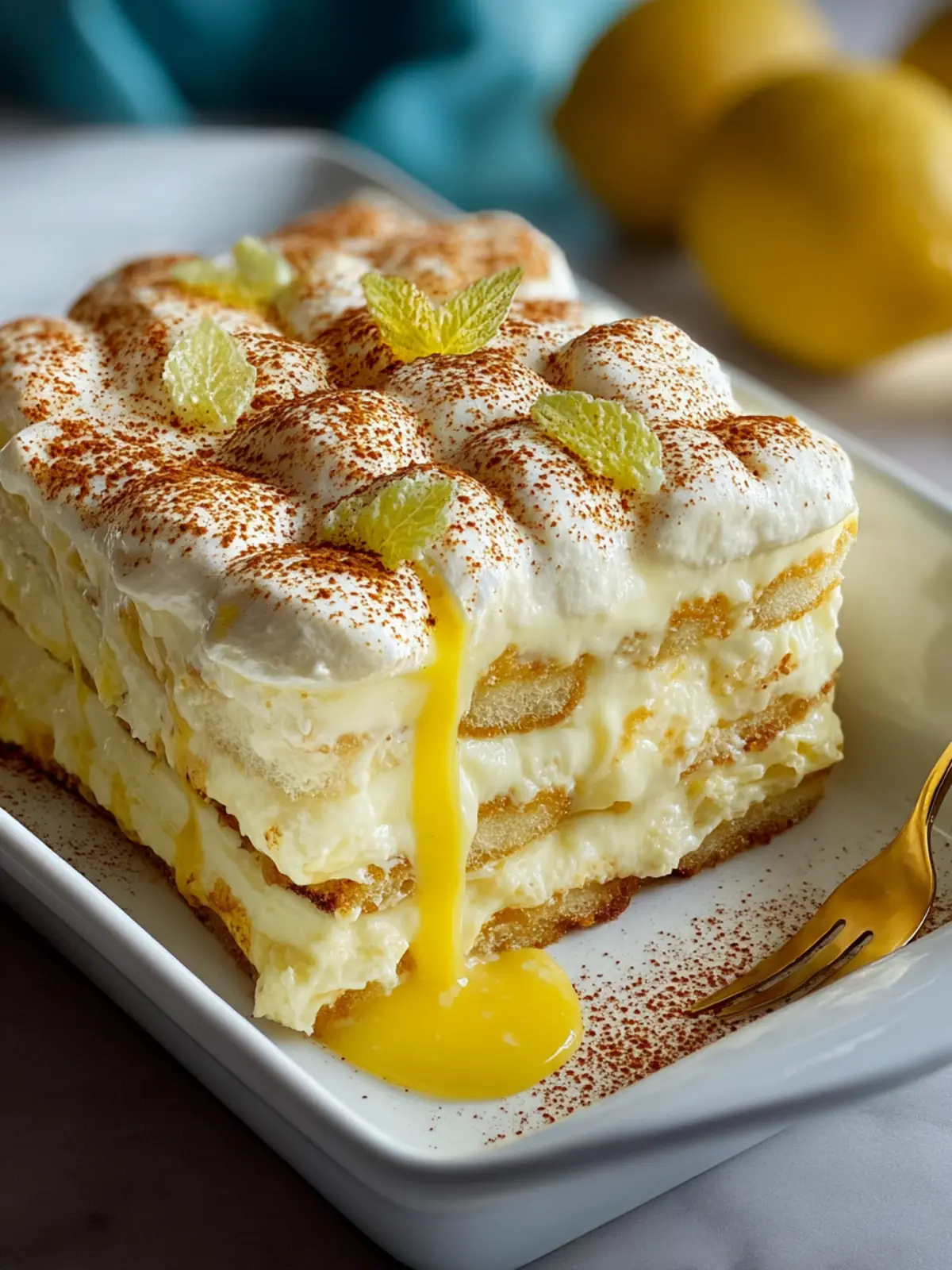 Irresistible Limoncello Tiramisu: A Zesty Delight First Image