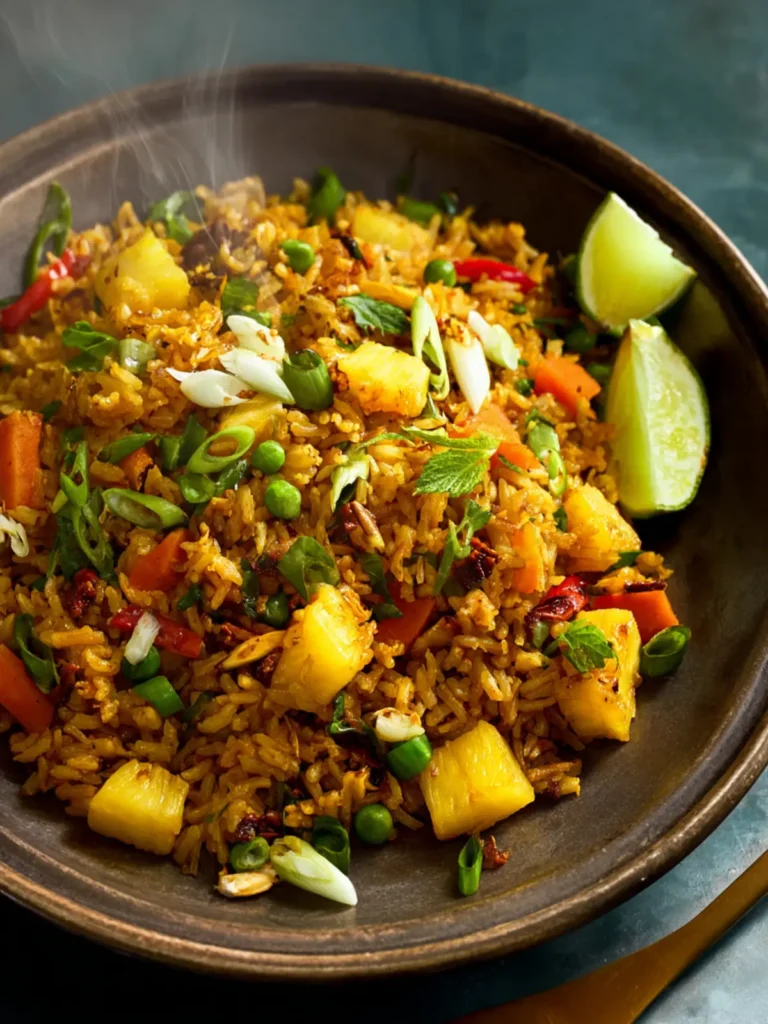 Pineapple Fried Rice (Vegetarian) First Image