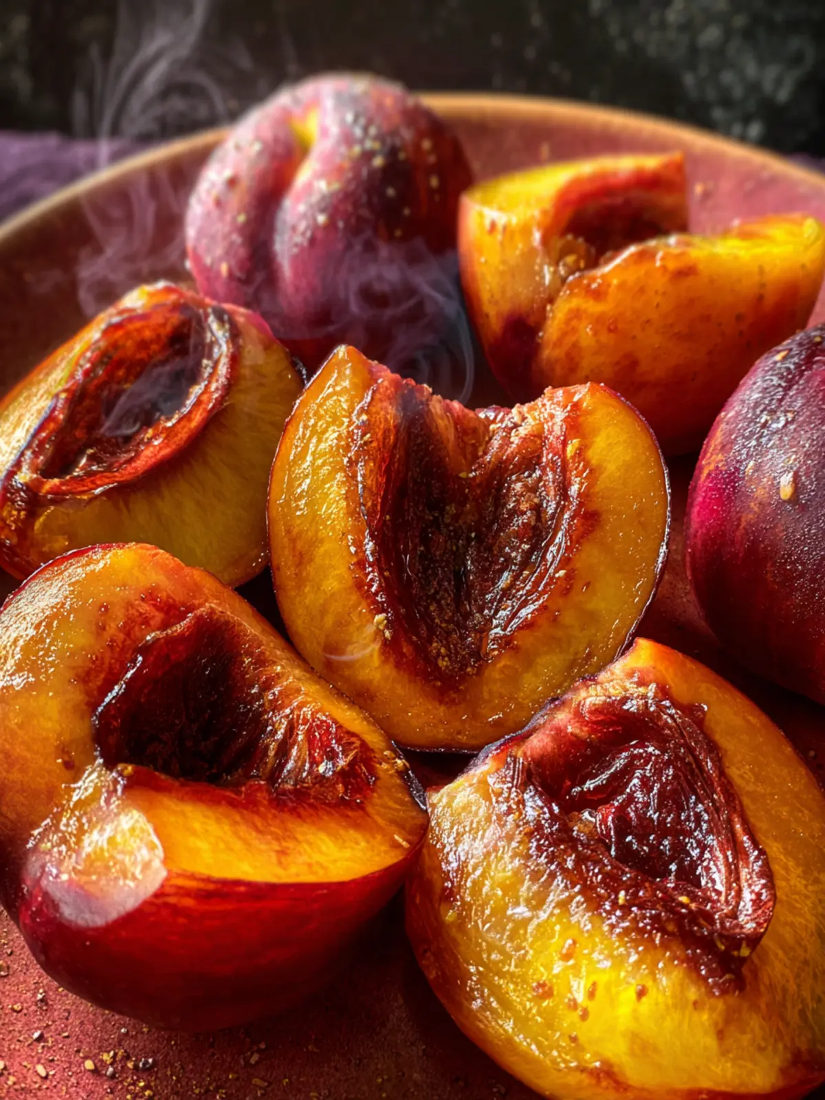 Smoked Peaches First Image