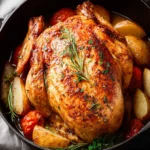 dutch oven roast chicken First Image