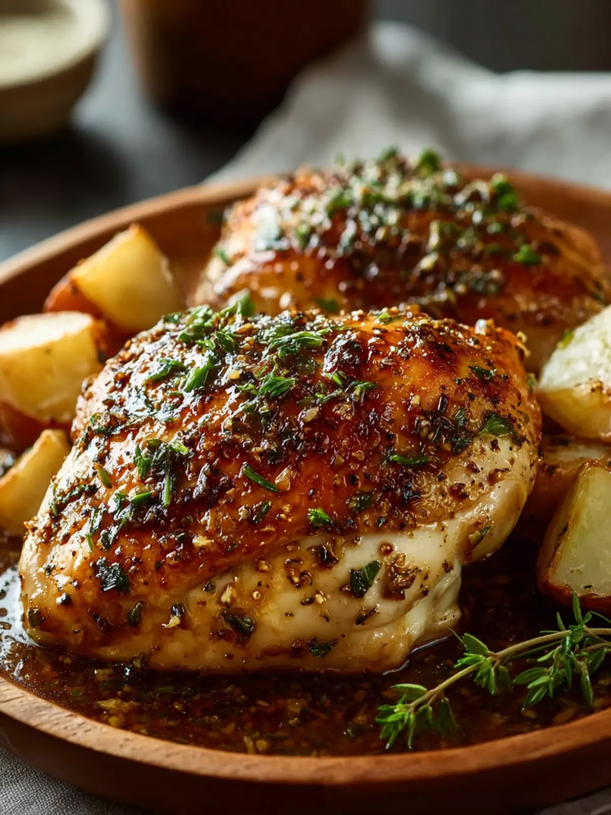 garlic herb chicken First Image