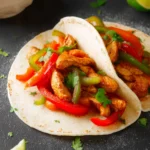 Easy Chicken Fajitas First Image